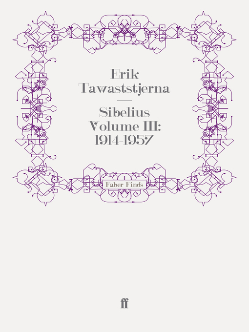 Upplýsingar um Sibelius, Volume III eftir Erik Tawaststjerna - Biðlisti